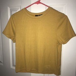 yellow t-shirt